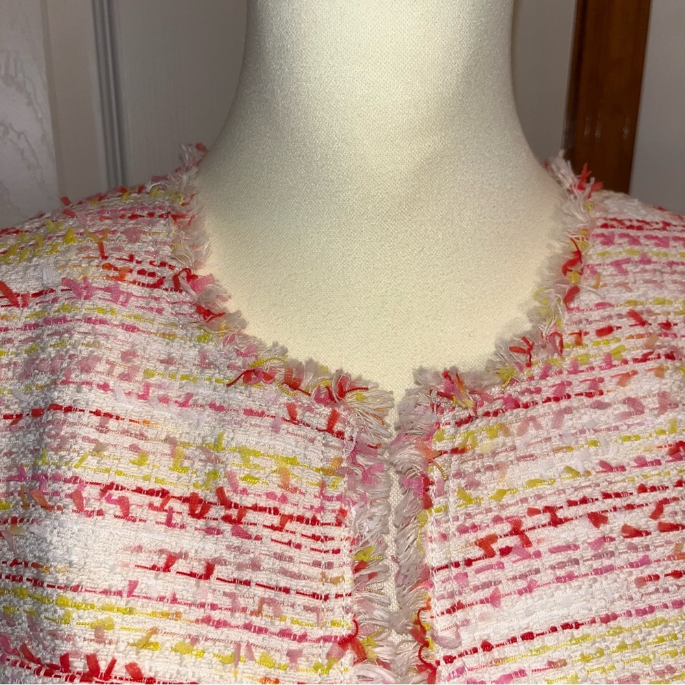 Kate Spade Tweed Chic Multicolor Jacket - Picture 5 of 13
